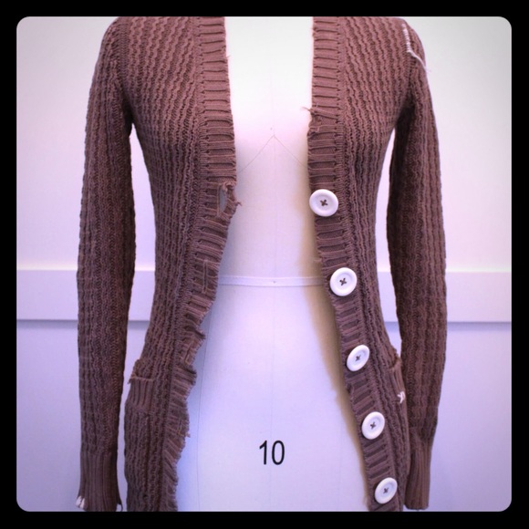 Project vintage distressed duster cardigan - Picture 1 of 2